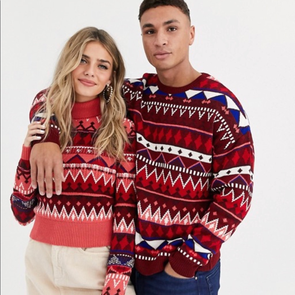 Crop sweater